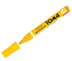 MARKER OLEJOWY ŻÓŁTY TOMA