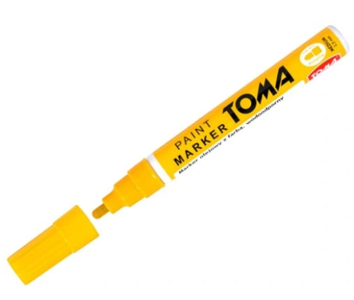 MARKER OLEJOWY ŻÓŁTY TOMA