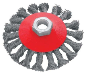 SZCZOTKA DRUCIANA TARCZOWA FI-115MM MN-69-122 MODECO