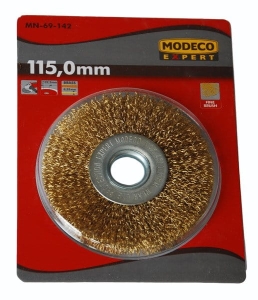 SZCZOTKA TARCZOWA DO SZLIFIERKI FI-115 MN-69-142 MODECO