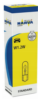 ŻARÓWKA T5 1,2W/ 12V /W2,1X94,6D 1SZT NARVA