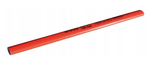 OŁÓWEK STOLARSKI CZERWONY 24CM MODECO