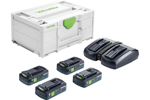 FESTOOL ZESTAW ENERGII SYS 18V 4X4,0TCL 6 DUO 577104