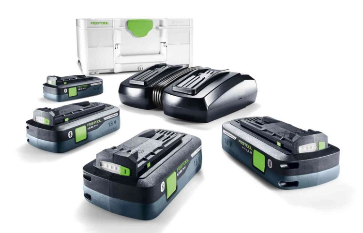 FESTOOL ZESTAW ENERGII SYS 18V 4X4,0TCL 6 DUO 577104