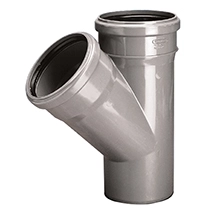 TRÓJNIK PCV 40/40/45 WAVIN