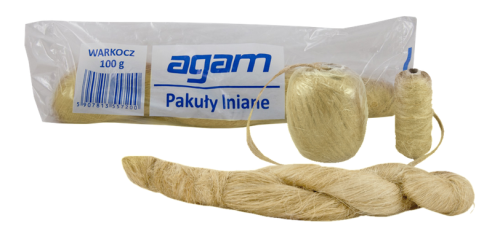 PAKUŁY LNIANE WARKOCZ 100G AGAM