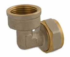 KOLANKO PEX 20MM X 1/2" GWINT WEWNĘTRZNY SYSTEM SKRĘCANY IDMAR