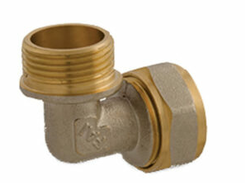 KOLANKO PEX 20MM X 1/2" GWINT ZEWNĘTRZNY SYSTEM SKRĘCANY IDMAR
