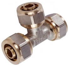 TRÓJNIK PE-X REDUKCYJNY 20x16x20MM SYSTEM SKRĘCANY IDMAR