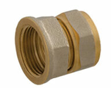 ZŁĄCZKA PROSTA PEX 16MM X 1/2" GWINT WEWNĘTRZNY SYSTEM SKRĘCANY IDMAR