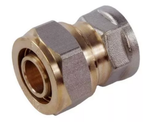 ZŁĄCZKA PROSTA PEX 20MM X 3/4" GWINT WEWNĘTRZNY SYSTEM SKRĘCANY IDMAR