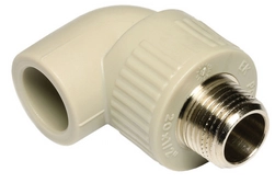 PP KOLANO 20*3/4* GW. ZEW. MOSIĘŻNE 90 3044892 WAVIN