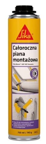 PIANKA MONTAŻOWA PISTOLETOWA SIKABOOM 750ML SIKA