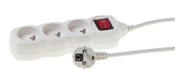 PRZEDŁUŻACZ 3-GNIAZDOWY Z UZIEMIENIEM I WYŁĄCZNIKIEM 5M POLMARK
