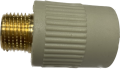 PP ZŁĄCZKA METALOWY GWINT ZEWNĘTRZNY 25x1/2* 3024316 WAVIN