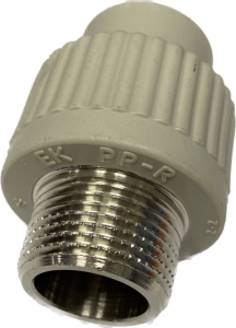 PP ZŁĄCZKA METAL GWINT ZEWNĘTRZNY 20x3/4* 3044873 WAVIN