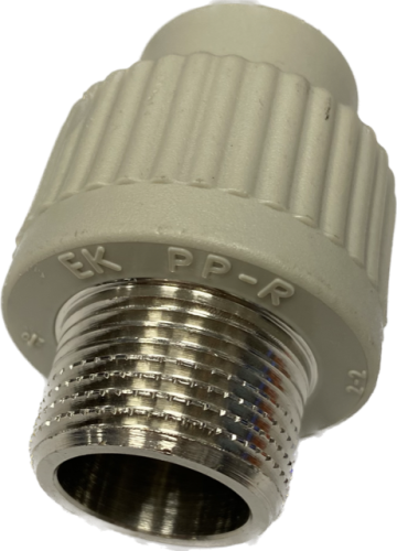 PP ZŁĄCZKA GWINT ZEWNĘTRZNY 20x3/4* 3044873 WAVIN