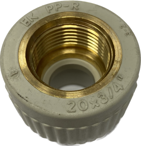 PP ZŁĄCZKA METAL GWINT WEWNĘTRZNY 20x3/4* 3081143 WAVIN
