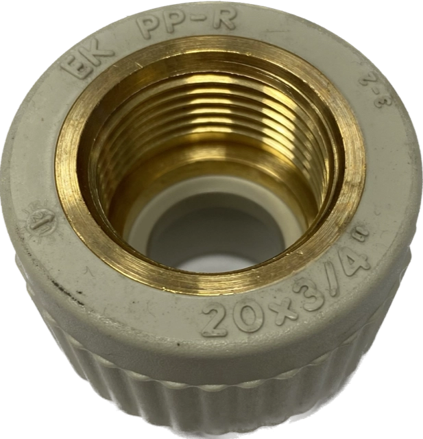 PP ZŁĄCZKA METAL GWINT WEWNĘTRZNY 20x3/4* 3081143 WAVIN