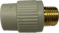 PP ZŁĄCZKA METAL GWINT ZEWNETRZNY 20x1/2* 3081134 WAVIN