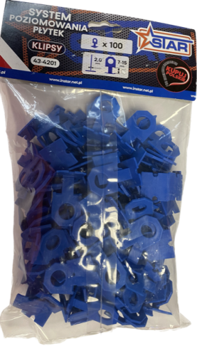 MARTEN 2MM KLINY DO POZIOMOWANIA PŁYTEK OP. 100SZT INSTAR