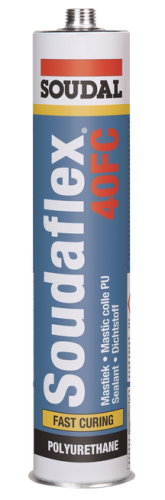 KLEJ USZCZELNIACZ SOUDAFLEX 40 FC SZARY 300ML SOUDAL