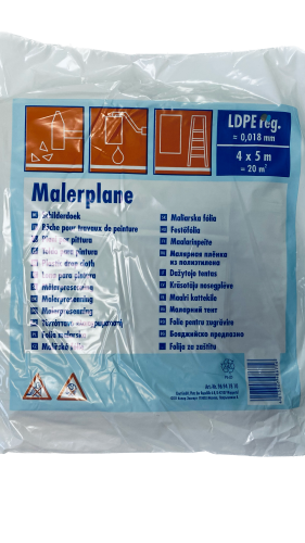 FOLIA LDPE 0,018MM 4X5M NEUTRALNA 20m2 CIRET