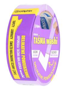 TAŚMA MALARSKA 29MMx25M WASHI 60-DNI BLUE DOLPHIN