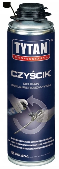 CZYŚCIK DO PIAN POLIURETANOWYCH 500ML TYTAN