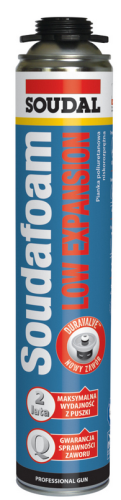 PIANKA MONTAŻOWA SOUDAFOAN GUN LOW EXPANSION 750ML SOUDAL