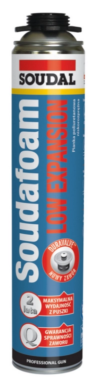 PIANKA MONTAŻOWA SOUDAFOAN GUN LOW EXPANSION 750ML SOUDAL