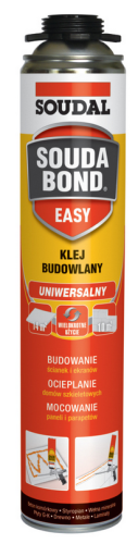 KLEJ BUDOWLANY SOUDABOND EASY GUN 750ML SOUDAL