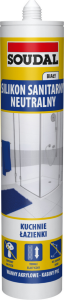 SILIKON SANITARNY NEUTRALNY BIAŁY 280ML SOUDAL