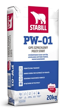 GIPS SZPACHLOWY START 20KG STABILL