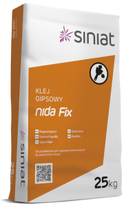 KLEJ GIPSOWY NIDA FIX TYP T 25KG SINIAT