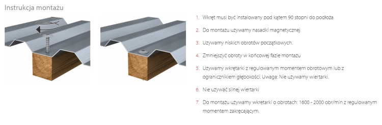 WKRĘTY DO BLACH DREWNA PCV OCYNK 4,2x16MM 1000SZT KOELNER