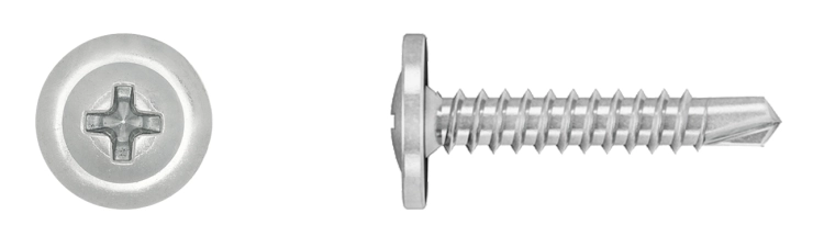 WKRĘTY SAMOWIERCĄCE DO STALI Z ŁBEM PŁASKIM 4,2x32MM 500SZT KOELNER
