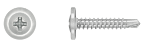WKRĘTY SAMOWIERCĄCE DO STALI Z ŁBEM PŁASKIM 4,2X25MM 50SZT KOELNER