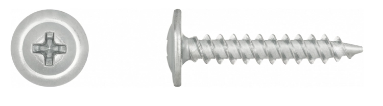 WKRĘTY DO BLACH DREWNA PCV OCYNK 4,2x22MM 50SZT KOELNER