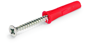 KOŁEK UNIWERSALNY UNO FI6 Z WKRĘTEM 4X35MM 36SZT RAWLPLUG