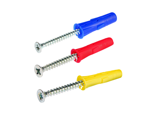 KOŁEK UNIWERSALNY UNO MIX FI5-6-8 Z WKRĘTEM 120SZT RAWLPLUG