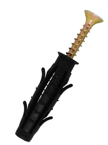 KOŁEK ROZPOROWY Z WKRĘTEM Z CZTEROSTRONNĄ STREFĄ ROZPORU 8X50MM 200SZT STARFIX
