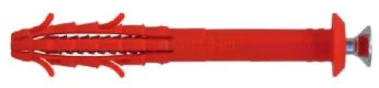KOŁEK DO WBIJANIA Z CZTEROSTRONNĄ STREFĄ ROZPORU 8X80MM 100SZT STARFIX