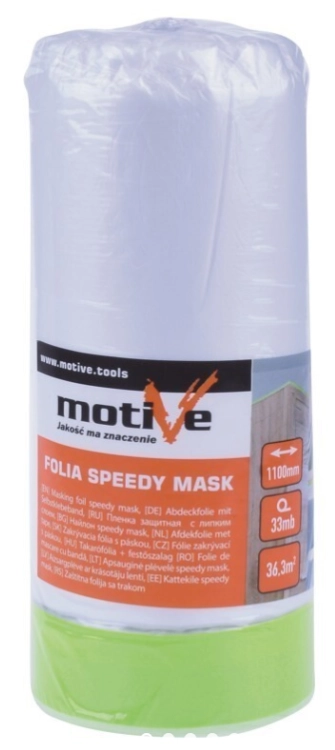TAŚMA Z FOLIĄ SPEDDY 27CM X 20MB 010282 MOTIVE