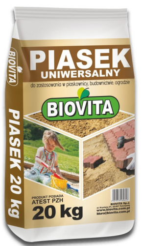 PIASEK UNIWERSALNY 20KG BIOVITA