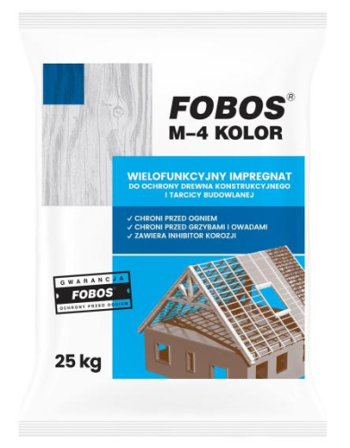 FOBOS IMPREGNAT OGNIOCHRONNY DO DREWNA M-4 25KG LUVENA