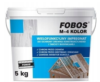 FOBOS IMPREGNAT OGNIOCHRONNY DO DREWNA M-4 5KG LUVENA