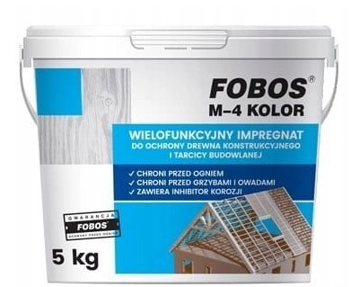 FOBOS IMPREGNAT OGNIOCHRONNY DO DREWNA M-4 5KG LUVENA