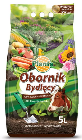 OBORNIK BYDLĘCY NAWÓZ BIO 5KG PLANTA