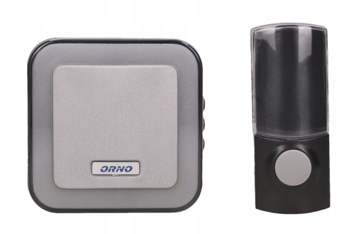 DZWONEK BEZPRZ. LEARNING SYSTEM ENKA AC 230 OR-DB-AT-137 CZARNY ORNO